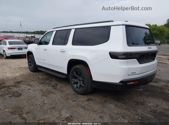 1C4SJSBP5TS172674 2026 JEEP GRAND WAGONEER L White Trasero izquierdo