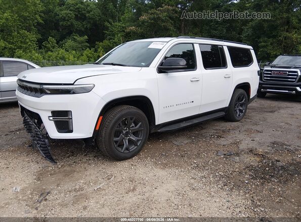 1C4SJSBP5TS172674 2026 JEEP GRAND WAGONEER L White Vista tres cuartos delantera izquierda