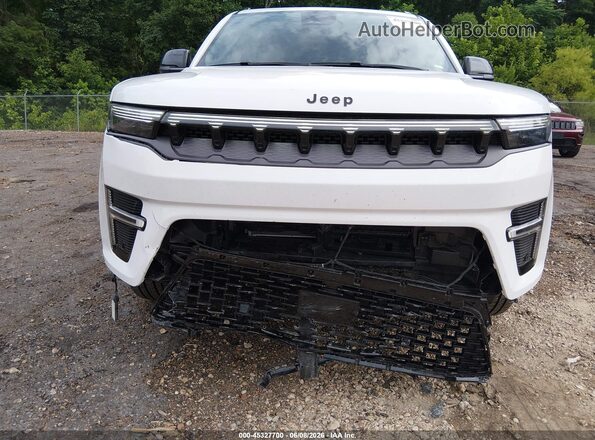 1C4SJSBP5TS172674 2026 JEEP GRAND WAGONEER L White Vista frontal