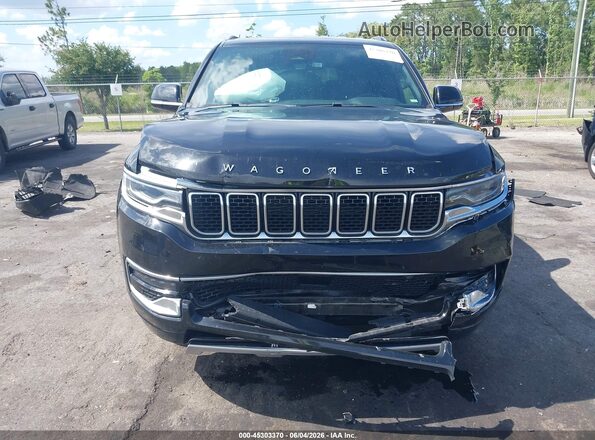 1C4SJSBP7PS549379 2023 JEEP WAGONEER L Black Вид щитка приладів