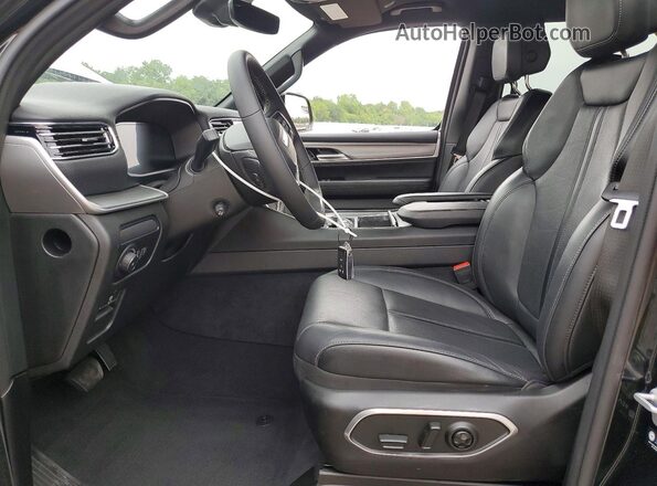 1C4SJSBP7SS537242 2025 JEEP WAGONEER Black Vista interior delantera
