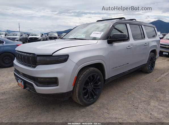 1C4SJSFP0RS119447 2024 JEEP GRAND WAGONEER L Silver Front left