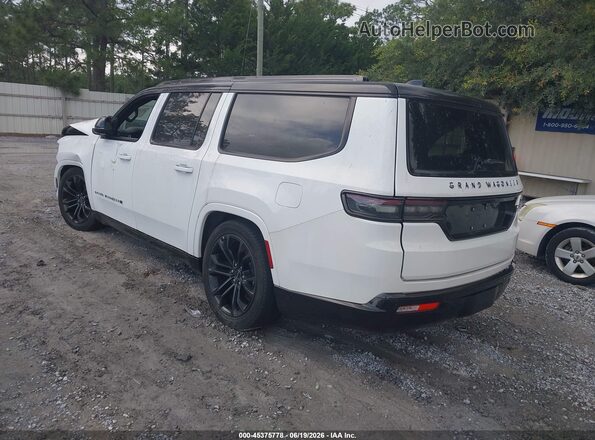 1C4SJSFP1RS144518 2024 JEEP GRAND WAGONEER L White უკანა მარცხენა