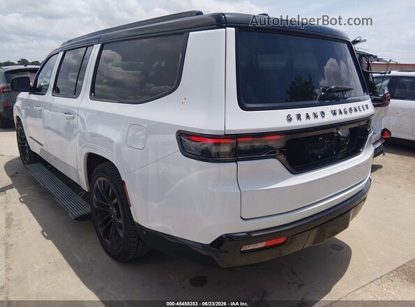 1C4SJSFP7RS150128 2024 JEEP GRAND WAGONEER L White Trasero izquierdo