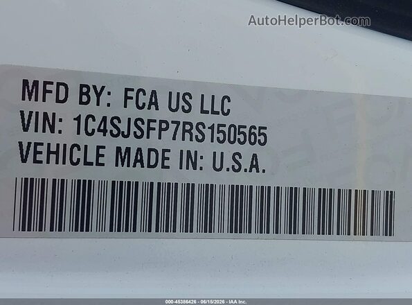 1C4SJSFP7RS150565 2024 JEEP GRAND WAGONEER L White 