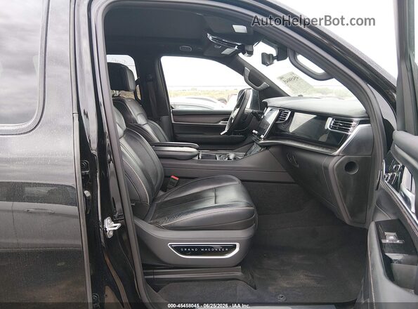 1C4SJSFP8RS158254 2024 JEEP GRAND WAGONEER L Black Front interior view