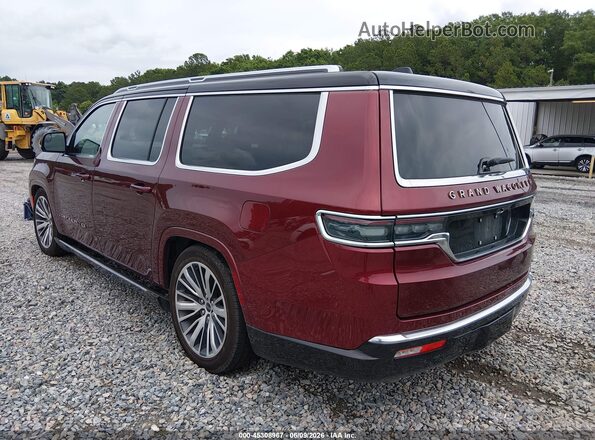 1C4SJSGP8RS180379 2024 JEEP GRAND WAGONEER L Red Հետևի ձախ