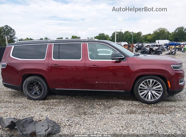 1C4SJSGP8RS180379 2024 JEEP GRAND WAGONEER L Red Սարքավորումների վահանակի տեսք