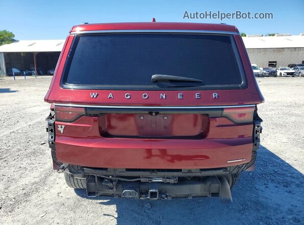 1C4SJUDT6NS109530 2022 JEEP WAGONEER Maroon უკანა ხედი