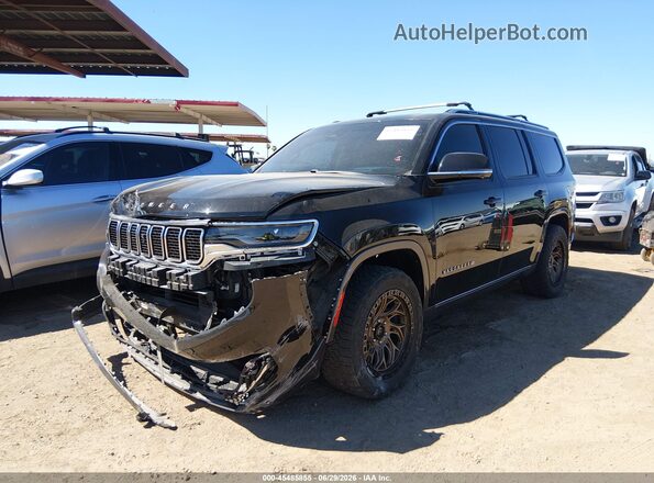 1C4SJUDT6NS109625 2022 JEEP WAGONEER Черный Передняя левая четверть
