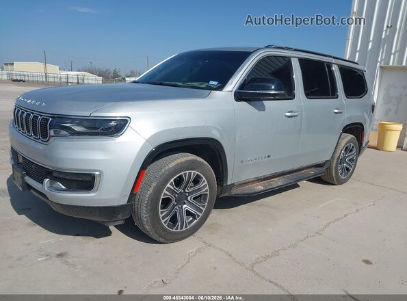 1C4SJVAP6RS114505 2024 JEEP WAGONEER Silver Առջևի ձախ երեք քառորդ տեսարան