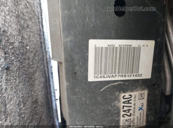 1C4SJVAP7RS121432 2024 JEEP WAGONEER Gray Widok komory silnika