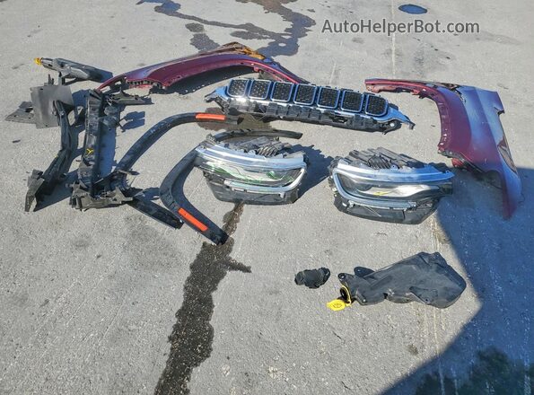 1C4SJVAT4NS207627 2022 JEEP WAGONEER Burgundy VIN կոդի պիտակի տեսք