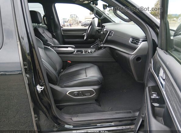 1C4SJVBP0RS132755 2024 JEEP WAGONEER Black Вид салону спереду