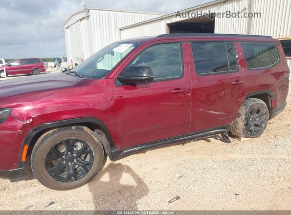 1C4SJVBP2SS503999 2025 JEEP WAGONEER Burgundy Front view