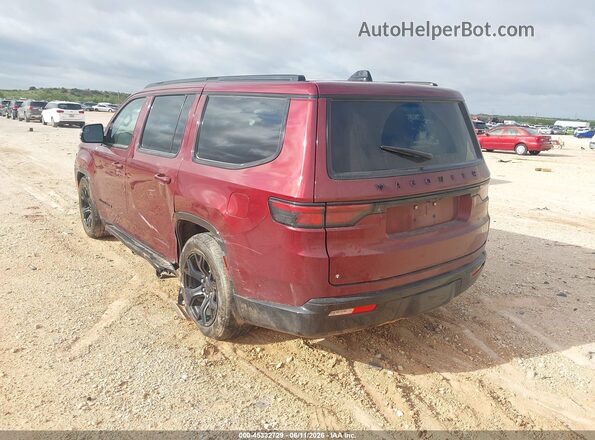 1C4SJVBP2SS503999 2025 JEEP WAGONEER Burgundy Rear left