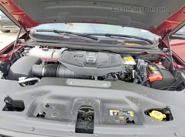 1C4SJVBP8SS532391 2025 JEEP WAGONEER Burgundy Շարժիչի բաժամունքի տեսք