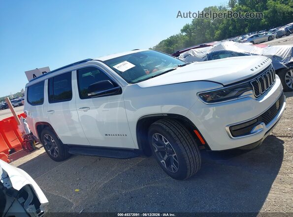 1C4SJVDP0RS176185 2024 JEEP WAGONEER White უკანა სალონის ხედი