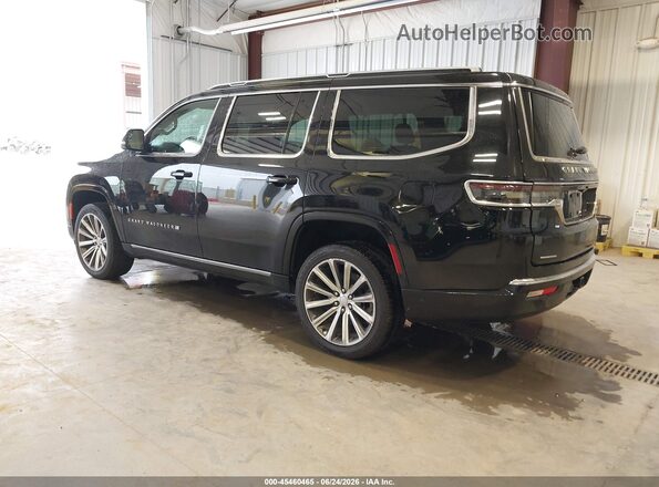 1C4SJVFJ0PS509863 2023 JEEP GRAND WAGONEER Black Հետևի ձախ