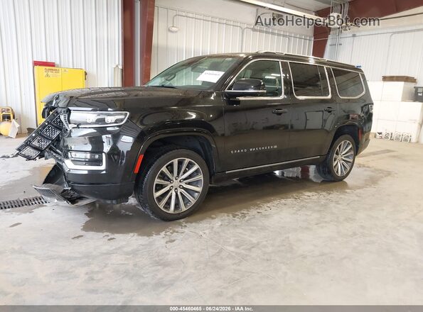 1C4SJVFJ0PS509863 2023 JEEP GRAND WAGONEER Black Առջևի ձախ երեք քառորդ տեսարան