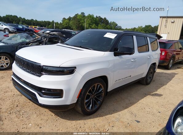 1C4SJVFP0RS192898 2024 JEEP GRAND WAGONEER White Vista tres cuartos delantera izquierda
