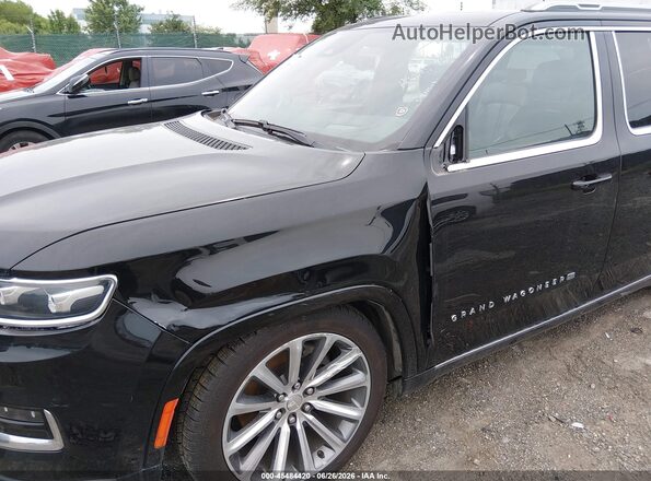 1C4SJVFP4PS510633 2023 JEEP GRAND WAGONEER Black Widok z przodu