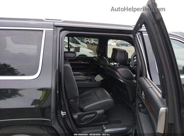 1C4SJVFP4PS510633 2023 JEEP GRAND WAGONEER Black Widok naklejki z numerem VIN
