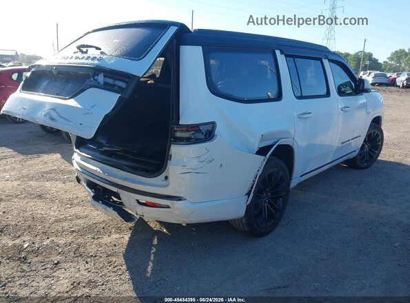 1C4SJVFP5NS167201 2022 JEEP GRAND WAGONEER White Trasero derecho