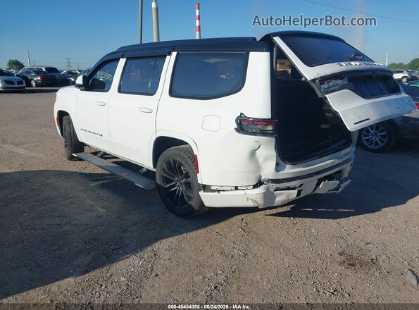 1C4SJVFP5NS167201 2022 JEEP GRAND WAGONEER White Trasero izquierdo