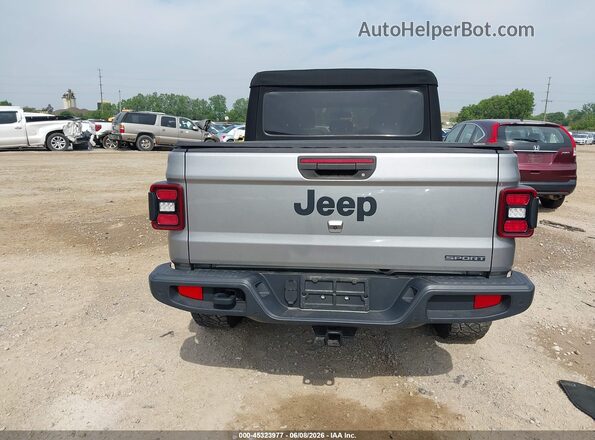 1C6HJTAG0LL121165 2020 JEEP GLADIATOR Silver 