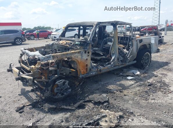 1C6HJTAG0NL142875 2022 JEEP GLADIATOR Серебряный Передняя левая четверть