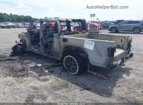 1C6HJTAG0NL142875 2022 JEEP GLADIATOR Серебряный Задняя левая четверть