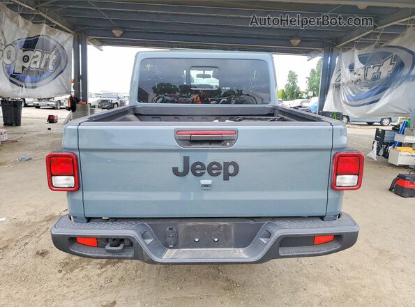 1C6HJTAG0RL127458 2024 JEEP GLADIATOR Серый Вид сзади