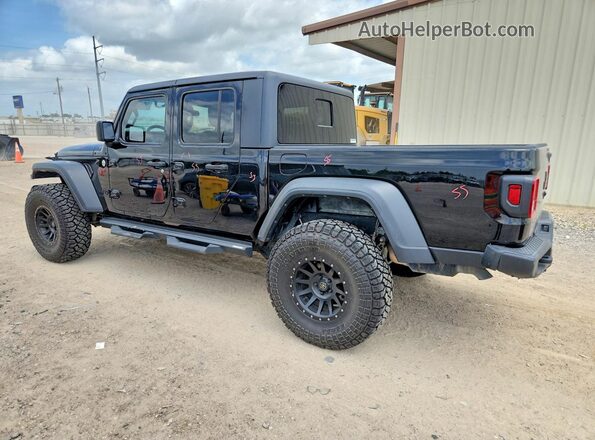 1C6HJTAG1LL116136 2020 JEEP GLADIATOR Black Tył lewy