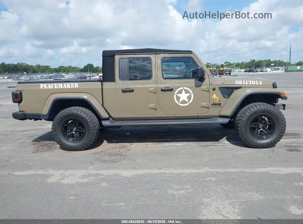 1C6HJTAG1LL193444 2020 JEEP GLADIATOR Tan 360 interior view