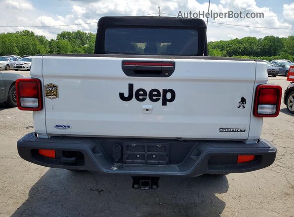 1C6HJTAG2LL113231 2020 JEEP GLADIATOR White Widok z tyłu