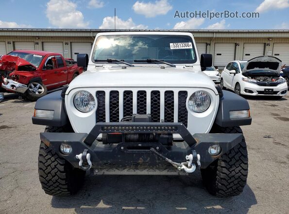 1C6HJTAG2LL113231 2020 JEEP GLADIATOR White Widok z przodu