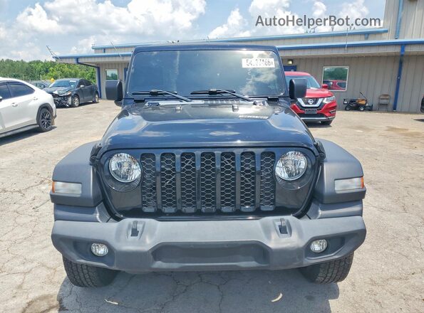 1C6HJTAG2ML542483 2021 JEEP GLADIATOR Black Front view