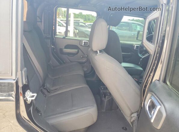 1C6HJTAG2ML542483 2021 JEEP GLADIATOR Black Rear seats view