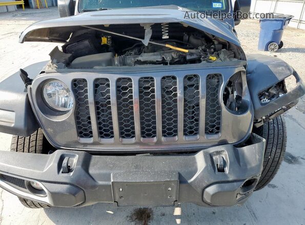 1C6HJTAG2PL523503 2023 JEEP GLADIATOR Gray Սալոնի հետևի տեսք