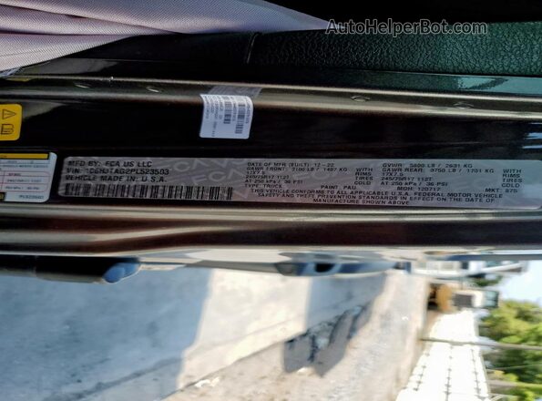 1C6HJTAG2PL523503 2023 JEEP GLADIATOR Gray Շարժիչի բաժամունքի տեսք
