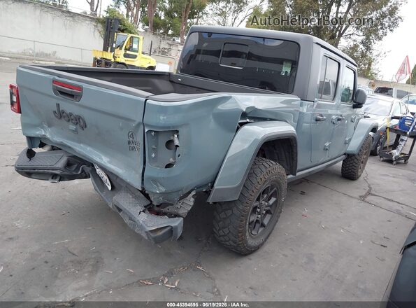 1C6HJTAG2RL128420 2024 JEEP GLADIATOR Gray Հետևի աջ