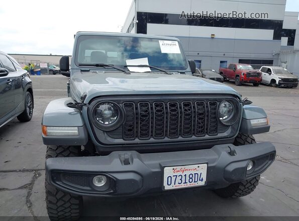 1C6HJTAG2RL128420 2024 JEEP GLADIATOR Gray Սարքավորումների վահանակի տեսք