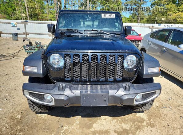 1C6HJTAG3PL514468 2023 JEEP GLADIATOR Black Front view