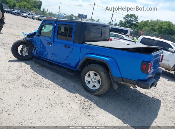1C6HJTAG3PL516611 2023 JEEP GLADIATOR Blue Հետևի ձախ