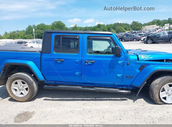 1C6HJTAG3PL516611 2023 JEEP GLADIATOR Blue Սալոնի հետևի տեսք