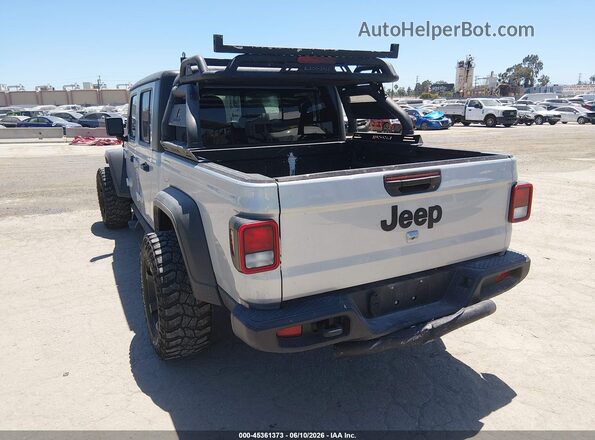 1C6HJTAG3PL561452 2023 JEEP GLADIATOR Silver Tył lewy