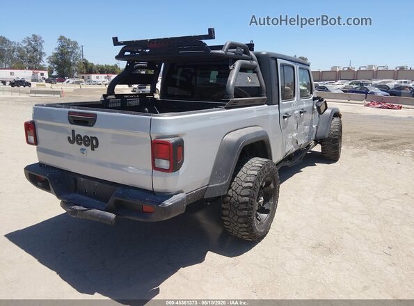 1C6HJTAG3PL561452 2023 JEEP GLADIATOR Silver Tył prawy