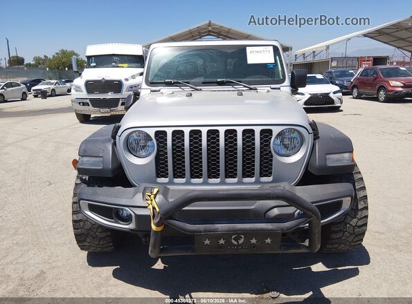 1C6HJTAG3PL561452 2023 JEEP GLADIATOR Silver Widok zestawu wskaźników