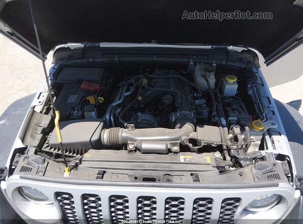 1C6HJTAG3PL561452 2023 JEEP GLADIATOR Silver Widok z tyłu